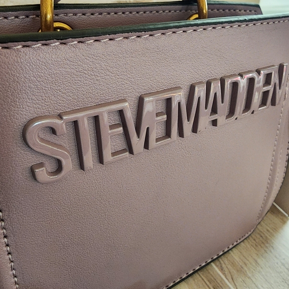 Steve Madden Bevelyn Purse Crossbody Plum Brand New With Tags - Picture 11 of 17